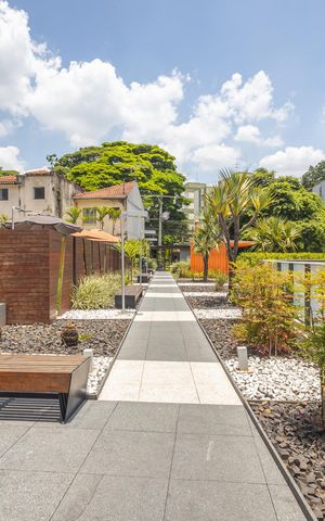 Studio à venda com 46m², 1 quarto e 1 vagaÁrea comum