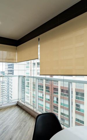 Studio para alugar com 34m², 1 quarto e 1 vaga Studio para alugar com 34m², 1 quarto e 1 vagaVaranda
