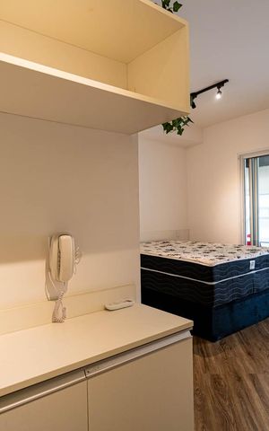 Studio para alugar com 34m², 1 quarto e 1 vaga Studio para alugar com 34m², 1 quarto e 1 vagaStudio