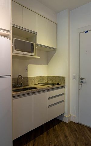 Studio para alugar com 34m², 1 quarto e 1 vaga Studio para alugar com 34m², 1 quarto e 1 vagaStudio