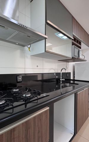 Apartamento para alugar com 70m², 2 quartos e 1 vaga Apartamento para alugar com 70m², 2 quartos e 1 vagaCozinha e Área de Serviço