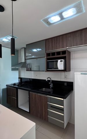 Apartamento para alugar com 70m², 2 quartos e 1 vaga Apartamento para alugar com 70m², 2 quartos e 1 vagaCozinha e Área de Serviço