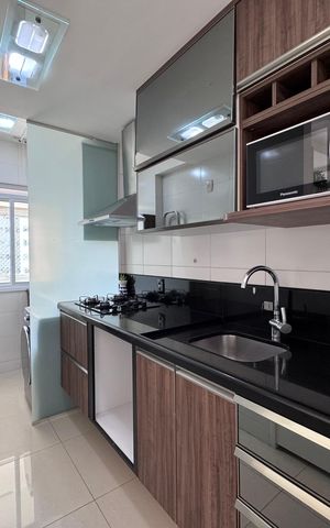 Apartamento para alugar com 70m², 2 quartos e 1 vaga Apartamento para alugar com 70m², 2 quartos e 1 vagaCozinha e Área de Serviço