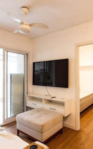 Apartamento para alugar com 36m², 1 quarto e 1 vaga Apartamento para alugar com 36m², 1 quarto e 1 vagaSala