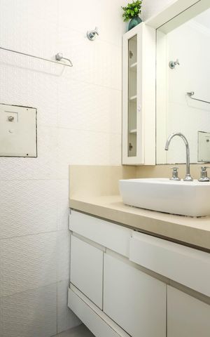 Apartamento para alugar com 48m², 1 quarto e 1 vagaBanheiro da Suíte