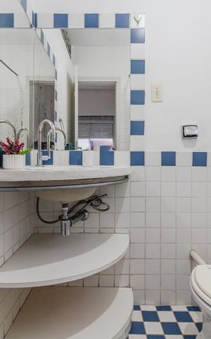 Apartamento para alugar com 146m², 3 quartos e 1 vagaBanheiro da Suíte 1