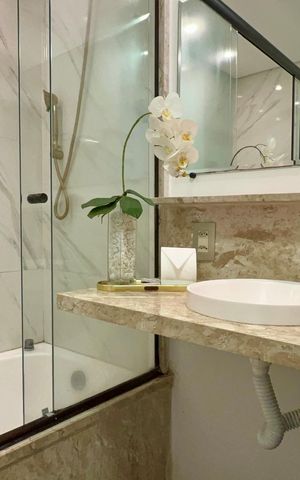 Apartamento à venda com 30m², 1 quarto e 1 vaga Apartamento à venda com 30m², 1 quarto e 1 vagaBanheiro da Suíte