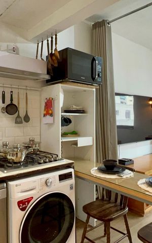 Apartamento à venda com 30m², 1 quarto e 1 vaga Apartamento à venda com 30m², 1 quarto e 1 vagaCozinha