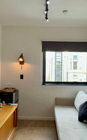 Apartamento à venda com 30m², 1 quarto e 1 vaga Apartamento à venda com 30m², 1 quarto e 1 vagaSala