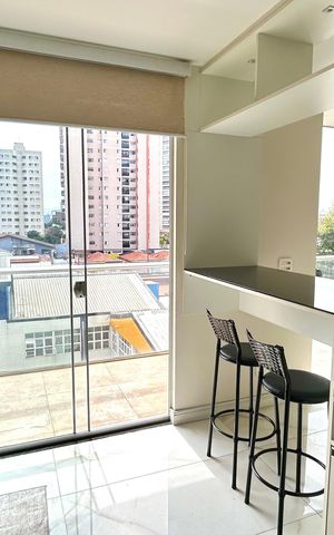 Studio para alugar com 38m², 1 quarto e 1 vaga Studio para alugar com 38m², 1 quarto e 1 vagaCozinha