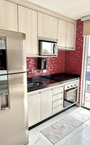 Studio para alugar com 38m², 1 quarto e 1 vaga Studio para alugar com 38m², 1 quarto e 1 vagaCozinha