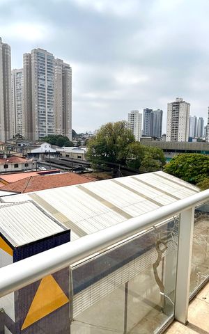 Studio para alugar com 38m², 1 quarto e 1 vaga Studio para alugar com 38m², 1 quarto e 1 vagaSacada