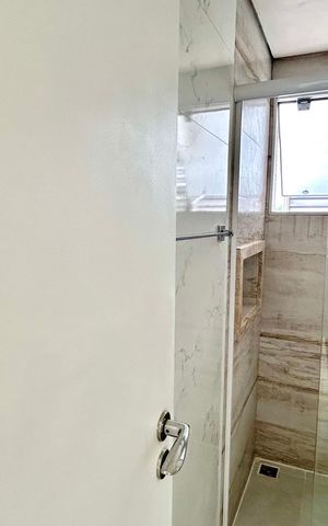 Studio para alugar com 38m², 1 quarto e 1 vaga Studio para alugar com 38m², 1 quarto e 1 vagaBanheiro