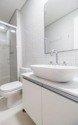 Apartamento para alugar com 50m², 1 quarto e 1 vaga Apartamento para alugar com 50m², 1 quarto e 1 vagaBanheiro