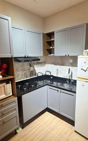Studio à venda com 30m², 1 quarto e sem vaga