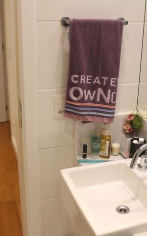 Apartamento para alugar com 242m², 3 quartos e 3 vagasBanheiro da Suíte 1