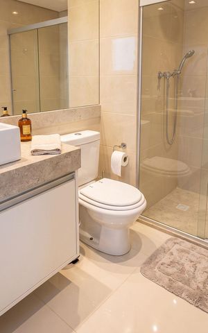 Apartamento à venda com 59m², 2 quartos e 1 vaga Apartamento à venda com 59m², 2 quartos e 1 vagaBanheiro