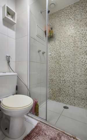 Apartamento para alugar com 84m², 2 quartos e 1 vagaBanheiro Social