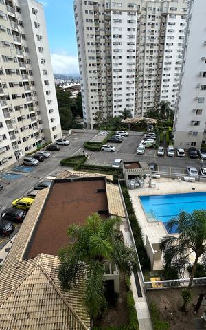 Apartamento à venda com 51m², 2 quartos e 1 vagaVista do Quarto 