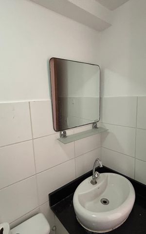 Apartamento à venda com 51m², 2 quartos e 1 vagaBanheiro Social