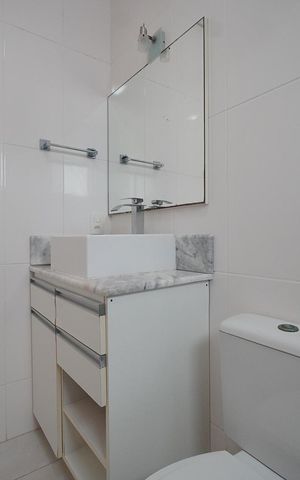 Apartamento para alugar com 88m², 2 quartos e 1 vagaBanheiro da Suíte 1