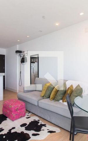 Studio à venda com 43m², 1 quarto e 1 vaga