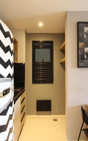 Studio à venda com 36m², 1 quarto e 1 vagaCozinha