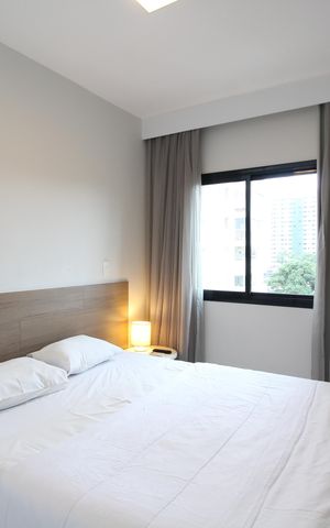 Studio à venda com 36m², 1 quarto e 1 vagaQuarto