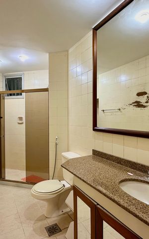 Apartamento para alugar com 110m², 2 quartos e 1 vaga Apartamento para alugar com 110m², 2 quartos e 1 vagaBanheiro Social