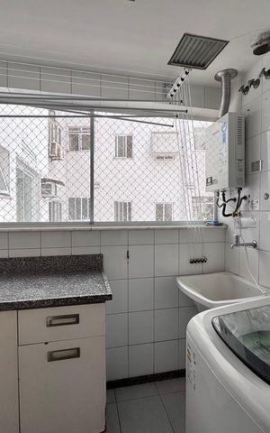 Apartamento para alugar com 110m², 3 quartos e 2 vagas Apartamento para alugar com 110m², 3 quartos e 2 vagasCozinha e Área de Serviço