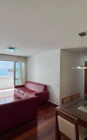 Apartamento para alugar com 110m², 3 quartos e 2 vagas Apartamento para alugar com 110m², 3 quartos e 2 vagasSala (1)