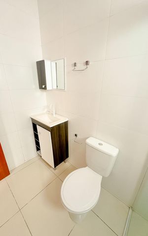 Apartamento para alugar com 72m², 2 quartos e 1 vagaBanheiro da Suíte