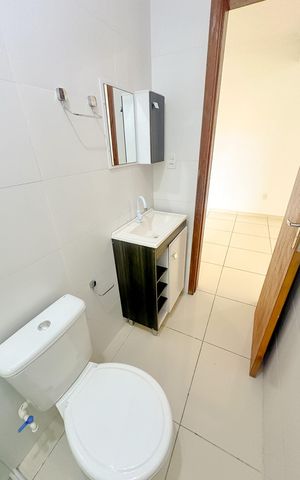 Apartamento para alugar com 72m², 2 quartos e 1 vagaBanheiro social