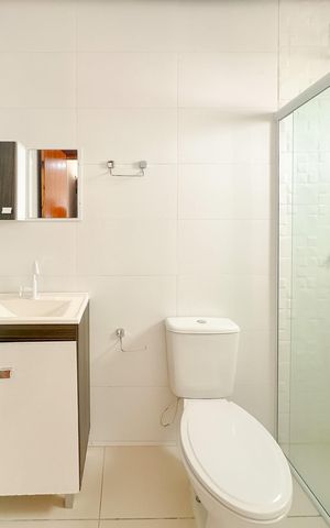 Apartamento para alugar com 72m², 2 quartos e 1 vagaBanheiro da Suíte