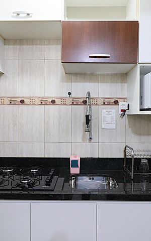 Apartamento à venda com 45m², 2 quartos e sem vagaCozinha