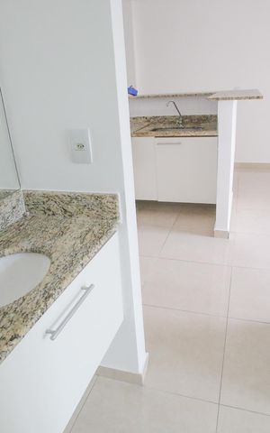 Studio para alugar com 43m², 1 quarto e 1 vagaBanheiro