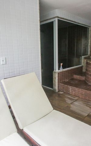 Studio para alugar com 43m², 1 quarto e 1 vagaSauna