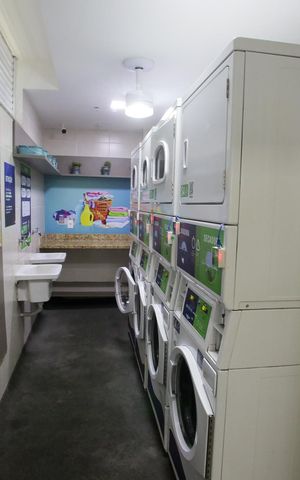 Studio para alugar com 43m², 1 quarto e 1 vagaLavanderia