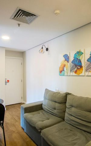 Apartamento à venda com 43m², 1 quarto e 1 vaga Apartamento à venda com 43m², 1 quarto e 1 vagaSala