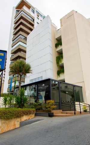Apartamento à venda com 43m², 1 quarto e 1 vaga Apartamento à venda com 43m², 1 quarto e 1 vagaFachada
