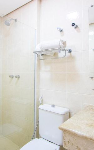 Apartamento à venda com 43m², 1 quarto e 1 vaga Apartamento à venda com 43m², 1 quarto e 1 vagaBanheiro
