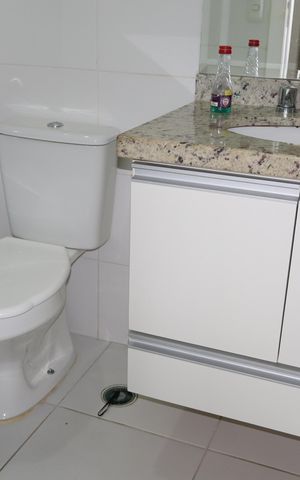 Apartamento para alugar com 61m², 2 quartos e 1 vagaBanheiro social