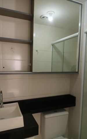 Apartamento para alugar com 42m², 2 quartos e 1 vagaBanheiro
