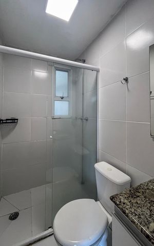Apartamento à venda com 68m², 3 quartos e 1 vagaBanheiro social