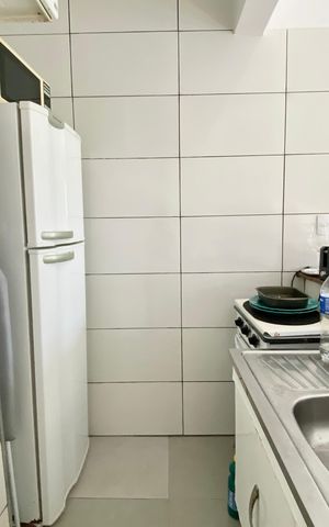 Studio à venda com 25m², 1 quarto e sem vagaCozinha