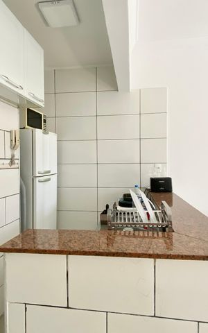 Studio à venda com 25m², 1 quarto e sem vagaCozinha
