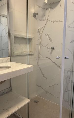Apartamento à venda com 73m², 2 quartos e sem vaga Apartamento à venda com 73m², 2 quartos e sem vagaBanheiro Social