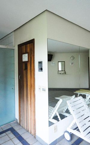 Apartamento à venda com 90m², 1 quarto e 2 vagasSauna