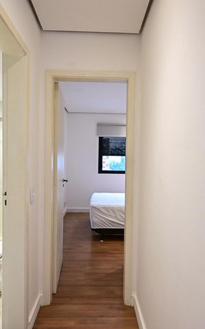 Apartamento à venda com 90m², 1 quarto e 2 vagasCorredor