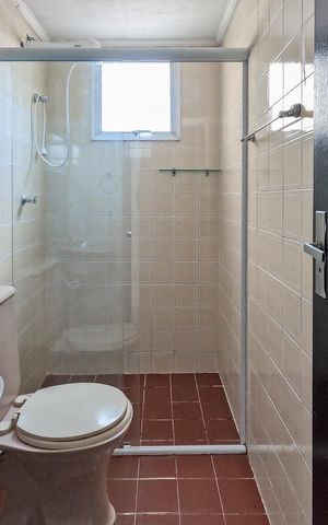 Apartamento para alugar com 55m², 2 quartos e 1 vaga Apartamento para alugar com 55m², 2 quartos e 1 vagaBanheiro